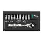 Wera 073645 1/4" 10 Piece Screwdriver Bit Set