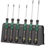 Wera 118150 6 Piece Kraftform Micro Precision Screwdriver Set Slotted & Phillips