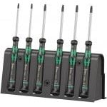Wera 118154 Kraftform 6 Piece Security Torx Micro Screwdriver Set T7-T20