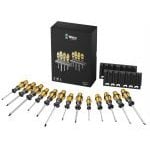 Wera 133285 Kraftform Hammer Thru Chiseldriver 13 Piece Screwdriver Set
