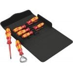 Wera 136022 7 Piece Kraftform Plus 100 iS/7 Set 2 VDE Slim Insulated Screwdriver Set PH/SL