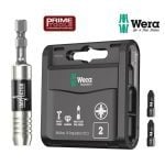 Wera 15 x Impaktor PZ2 Impact Driver Screwdriver Bits & Stainless Magnetic Holder Bundle
