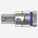 Wera 8740 A HF Zyklop 003341 1/4" Drive Hexagon Bit Socket With Holding Function – 7mm