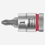 Wera 8751 A Zyklop 003350 1/4" Drive Phillips Bit Socket – PH1
