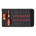 Wiha 41231 18 Piece slimVario® Soft Finish VDE Interchangeable Screwdriver & Bit Set