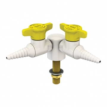 Watersaver Double Lift & Turn Lab Gas Valve