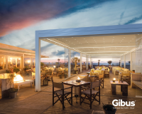 Gibus Flat Roofed Retractable Structures