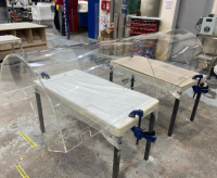 Bespoke PEEK Plastic Chamber Fabrications
