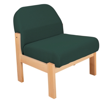 Deluxe Wooden Low Easy Chair