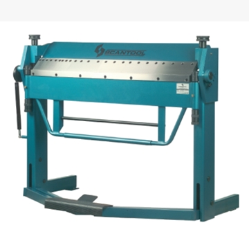 METAL FOLDING MACHINE 10S HAND AND FOOT-OPERATED