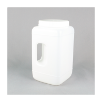 4.4 Litre Wide Neck Plastic Container Series 311 HDPE Complete with Cap