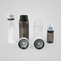 Short Fill Tamper Evident PET Bottle with FLIP OUT TIP INSERTED - Tamper Evident And Child Resistant Cap