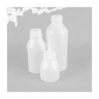 Round Heavy Duty Wide Neck HDPE Plastic Bottles