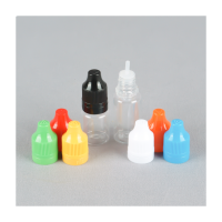 Clear PET  Bottle - Tamper Evident and Child Resistant Cap