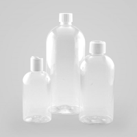 Plastic PET Oblong Bottles (Oval)