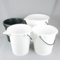 Plastic Pails For Plasters For The Building Sector