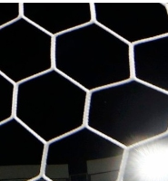 UEFA/FIFA 4mm white & coloured hexaganol nets