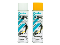 Traffic Paint EXTRA 12 x (500ml) WHITE or YELLOW