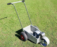 Challenger with a [4cube] 100mm marking wheel PLUS 2 free 10 litre bottles of Grassline HD