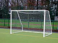 Futsal Freestanding 80mm Aluminium fixed backtubes 3m x 2m