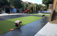 Tennis Court Installation