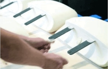 CNC Machined Seat Foam Armrests