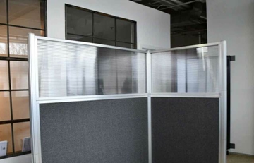 Pre-Configured - 'L' Shape - Hush Panel Cubicle