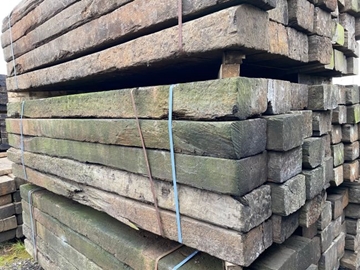 UK Suppliers Of Used African Azobe Grade 2-3 railway sleepers FULL PACK