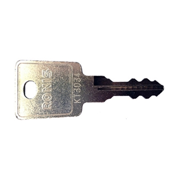 Locker Key in the RONIS range KT3001-KT3999