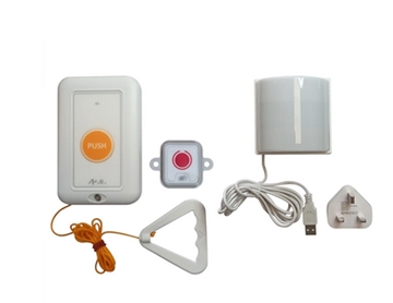Wireless Accessible Disabled Persons Toilet Alarm Kit