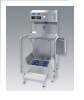 Stainless Stand Alone Hygiene Centre for Hands and Soles