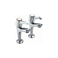 3&#8221; Lever Tap - 2 x 1/2&#8221; High Neck Sink Taps