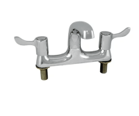 Vogue Twin Mixer Lever Deck Tap