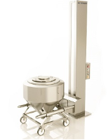 Lifting/Tilting of Pharmacy containers - IBC Static Single Column Lifter