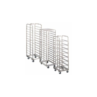 Stainless 30&#8221; x 18&#8221; Bakery Trolley Range
