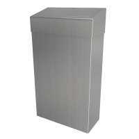 Stainless 30 Litre Tapered Waste Bin