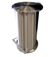 Stainless Steel Solid Foot Operated Bin