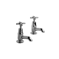 Cross Head Tap - 2 x 1/2&#8221; Basin Taps.