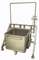 Stainless Eurobin Weigh Scale