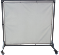 Stainless Framed Mobile Maxi Spray Protection Screen - L1980 x W900 x H2000