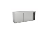 Stainless Wall Cupboard Unit inc Mid Shelf