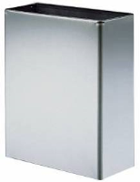 Stainless Wall Mounted Plain Waste Bin