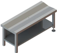 Stainless Enclosed Shoe Storage Step Over Bench