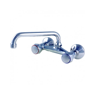 Dome Head Tap - 1/2&#8221; Wall Mounted Mixer.