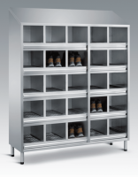Stainless Shoe Storage Cabinet