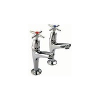 Cross Head Tap - 2 x 1/2&#8221; Sink Taps