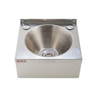 Stainless Handwash Basin inc Drain Outlet
