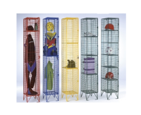 Electroplated Zinc Wire Mesh Lockers