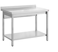 Stainless Steel Wall Bench Table