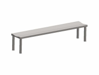 Stainless Standard Step Over Bench